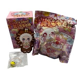 Liila Chef Kitten Chocolate Hug Roll Plush Pendant Confirmed Blind Box Figure